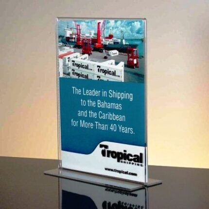 Clear Acrylic Sign Holder