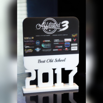 White Acrylic Custom Token