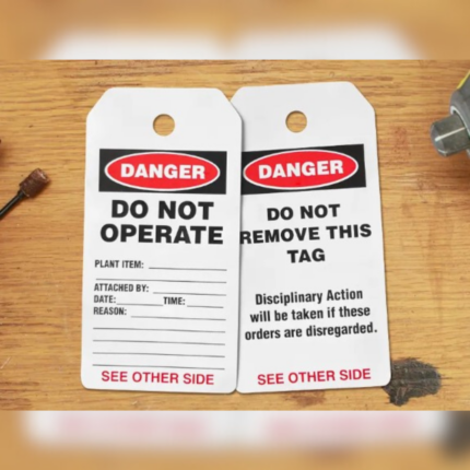 Lockout Tagout Sign