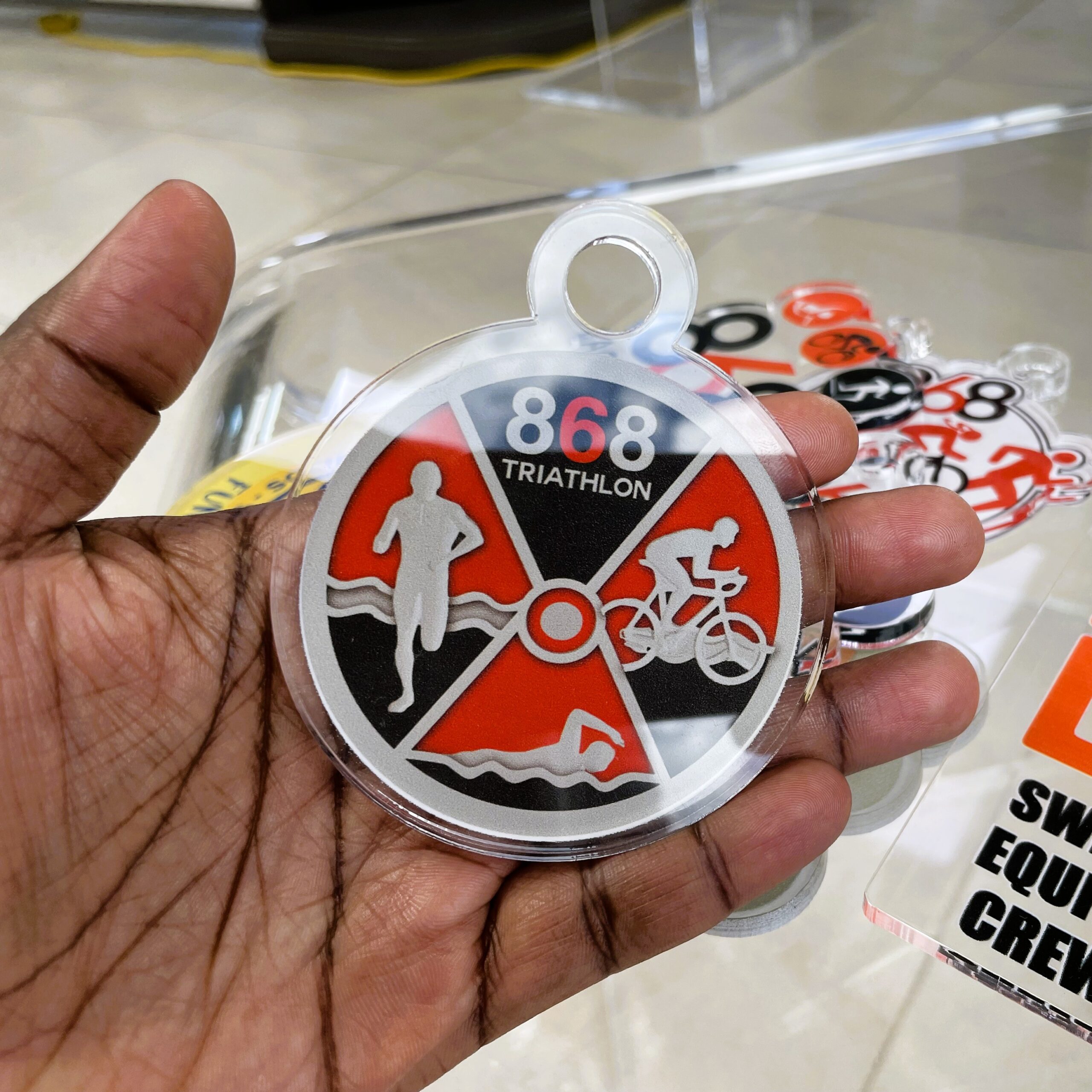 Acrylic Medal Sample 4